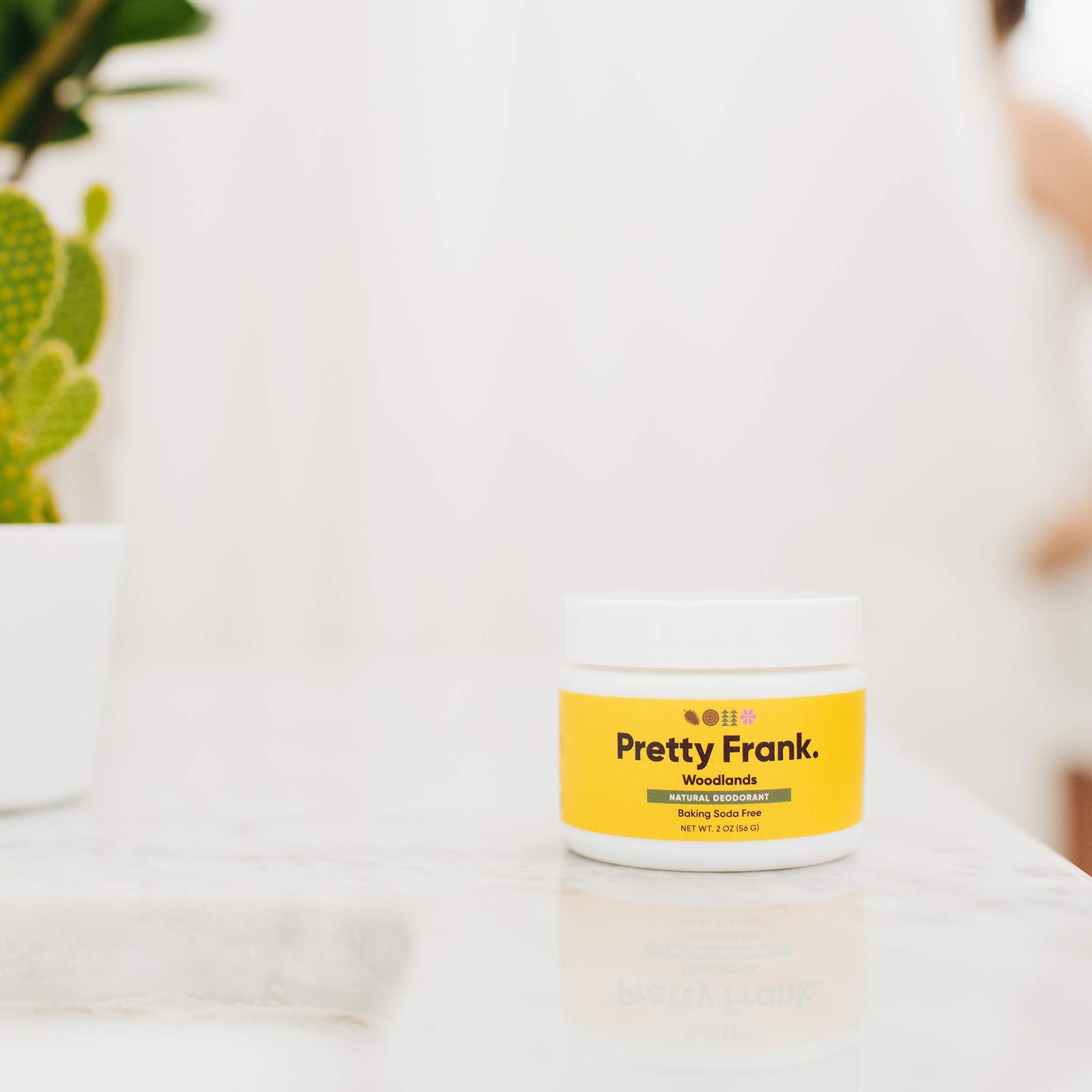 Natural Deodorant Jar - Baking Soda Free