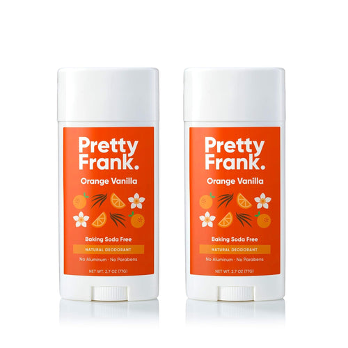 Pretty Frank baking soda free natural deodorant stick for sensitive skin – lifestyle photo