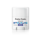 Pretty Frank Natural Aluminum-Free Travel Deodorant Sticks, Unscented, Orange Vanilla & Jasmine, Baking Soda (3-Pack)