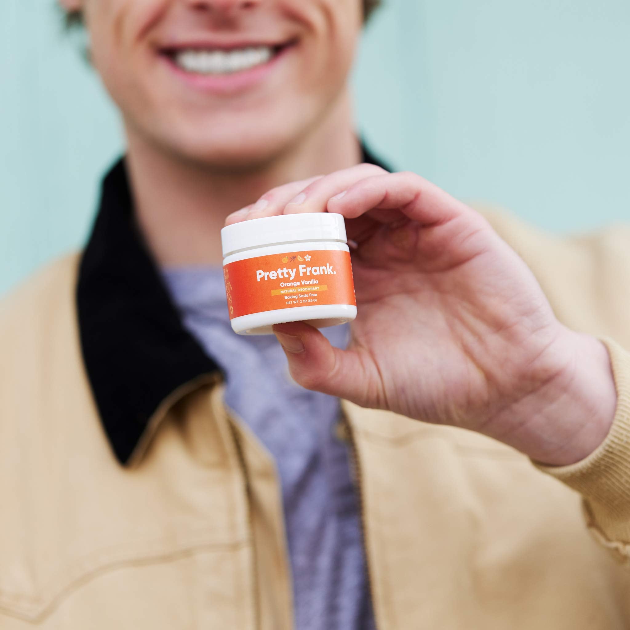 Natural Deodorant Jar - Baking Soda Free