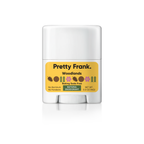 Pretty Frank Natural Aluminum-Free & Baking Soda-Free Travel Deodorant Sticks, Unscented, Woodlands & Charcoal Seaside (3-Pack)