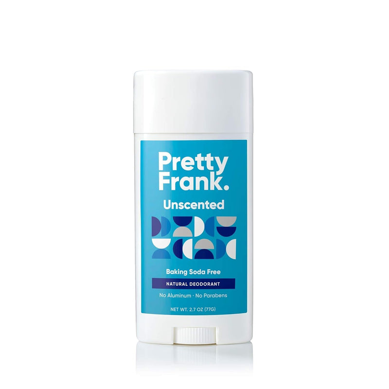 Pretty Frank Natural Aluminum-Free Deodorant Stick - Unscented