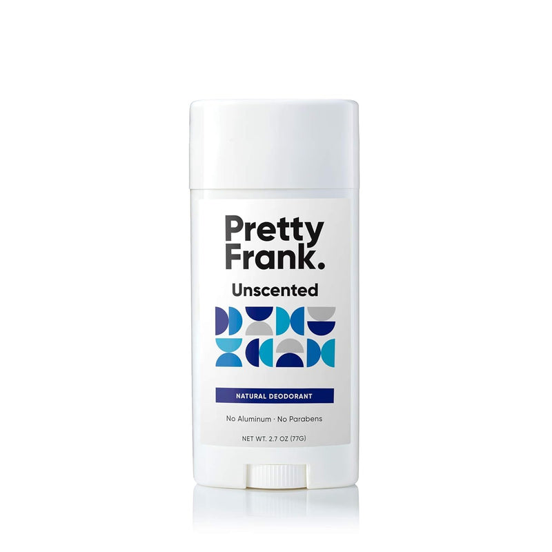 Pretty Frank Natural Aluminum-Free Deodorant Stick - Unscented