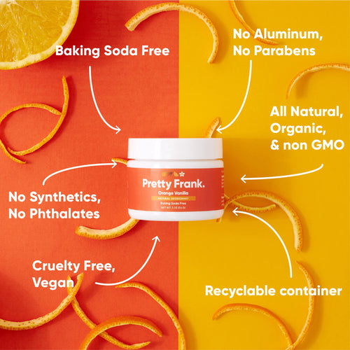 Natural Deodorant Jar - Baking Soda Free