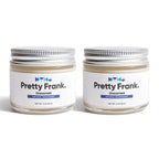 Pretty Frank extra strength natural deodorant jar 2-pack with baking soda