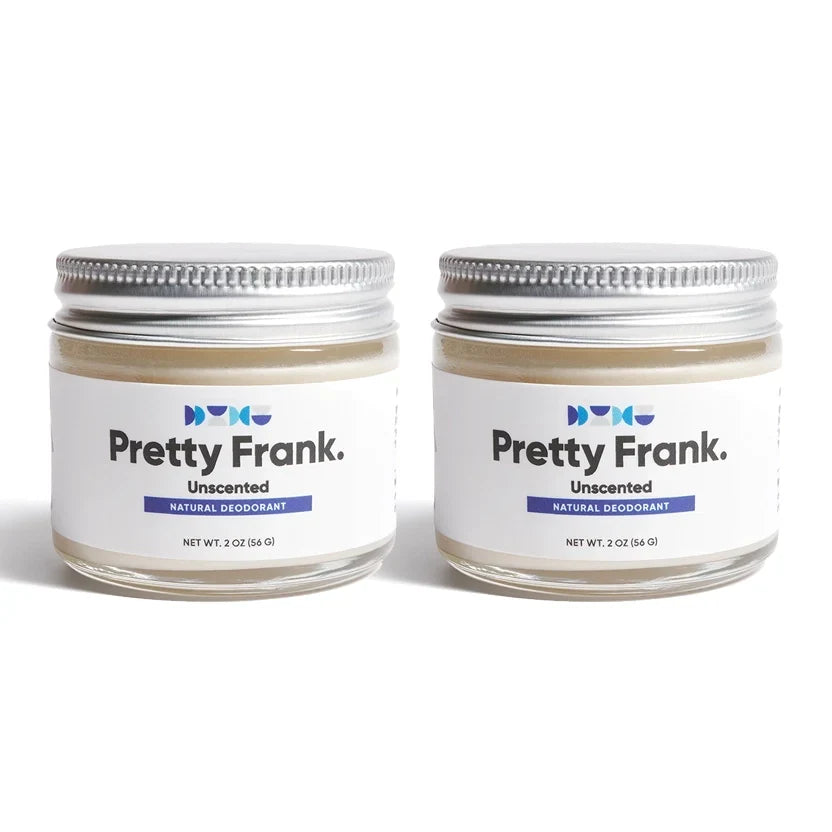 Pretty Frank Natural Aluminum-Free Deodorant Paste, Baking Soda