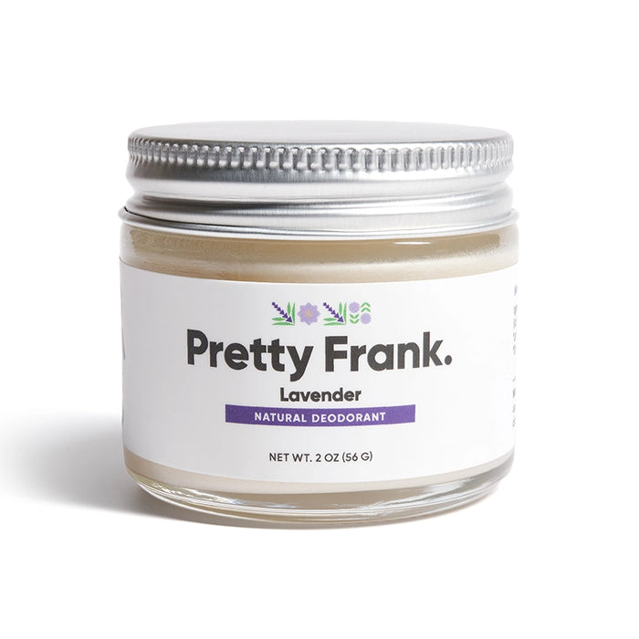Pretty Frank Natural Aluminum-Free Deodorant Paste, Baking Soda