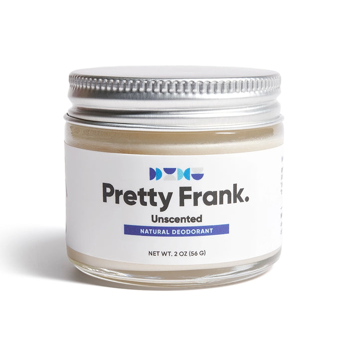 Pretty Frank Natural Aluminum-Free Deodorant Paste, Baking Soda