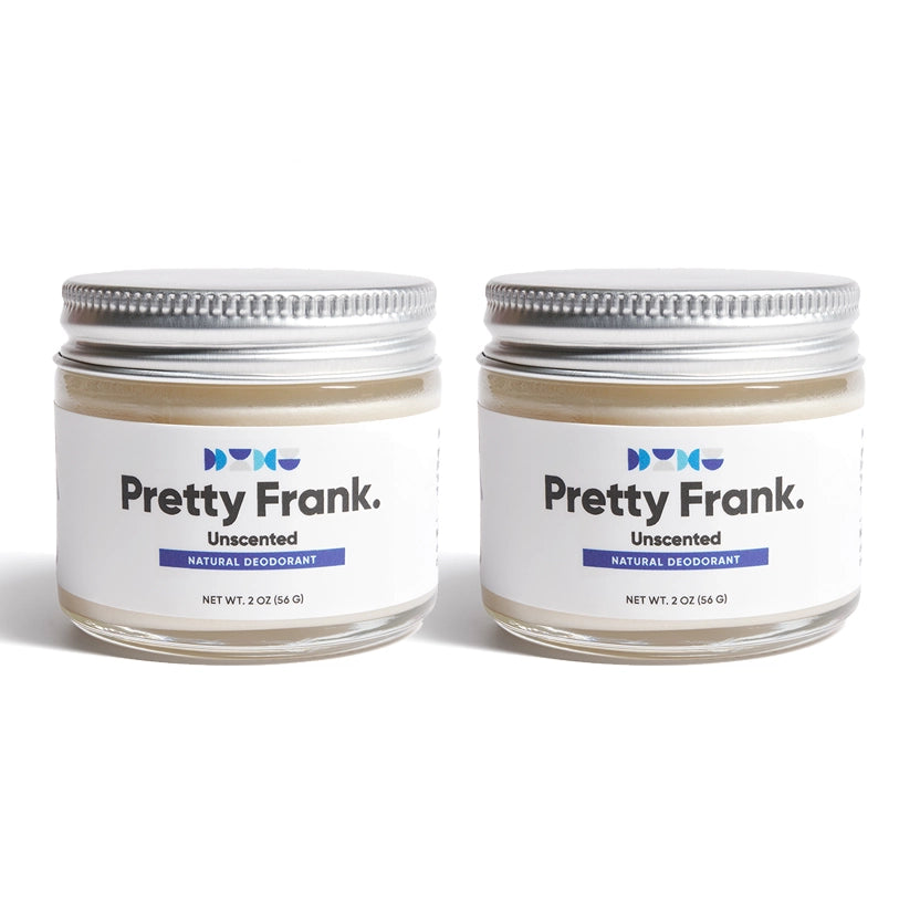 Natural Deodorant Jar - Baking Soda - 2 Pack