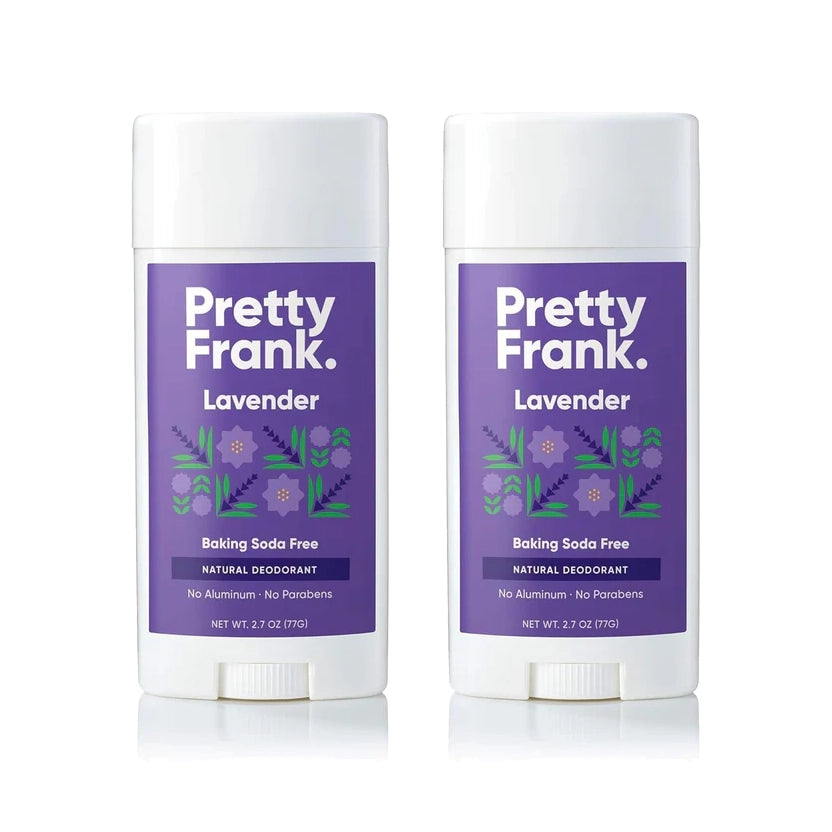 Natural Deodorant - Baking Soda Free - 2 Pack