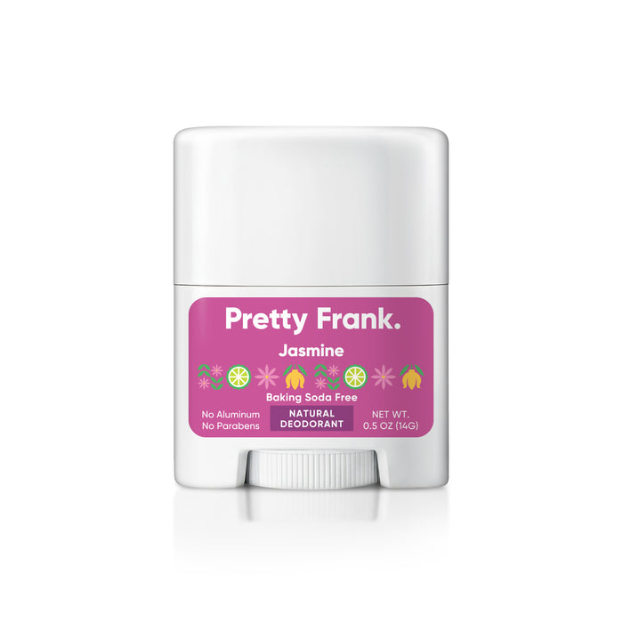 Pretty Frank Natural Aluminum-Free & Baking Soda-Free Travel Deodorant Stick