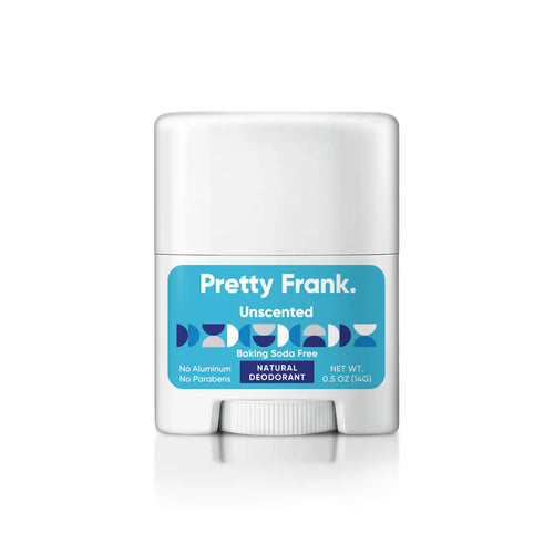 Unscented mini baking soda free natural deodorant – Pretty Frank 3-pack