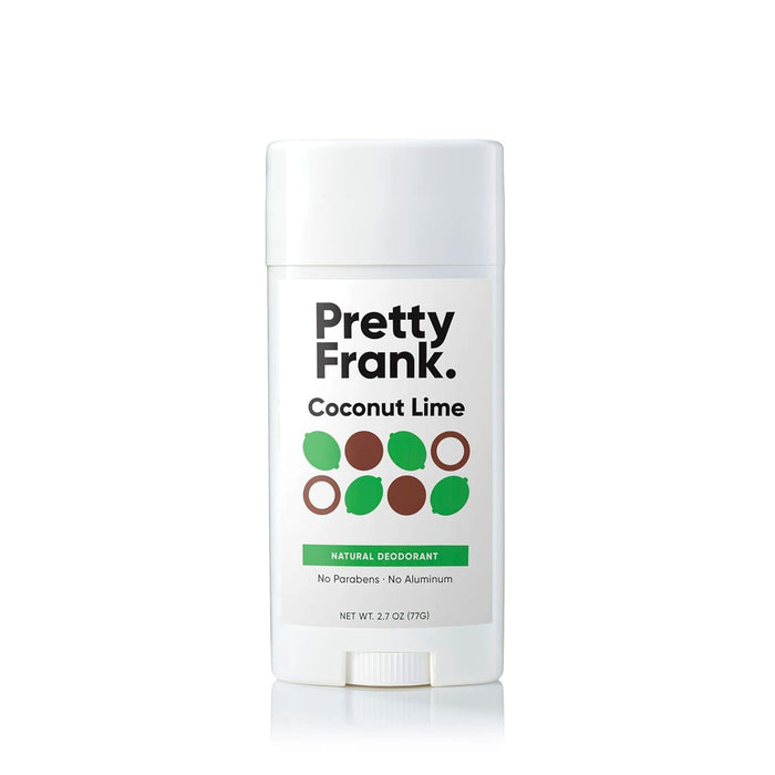 Pretty Frank Natural Aluminum-Free Deodorant Stick, Baking Soda