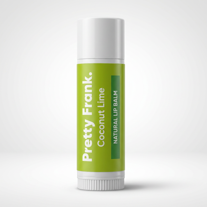 Pretty Frank Natural Lip Balm, Moisturizing and Hydrating Formula