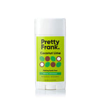 Coconut Lime baking soda free natural deodorant stick, Pretty Frank