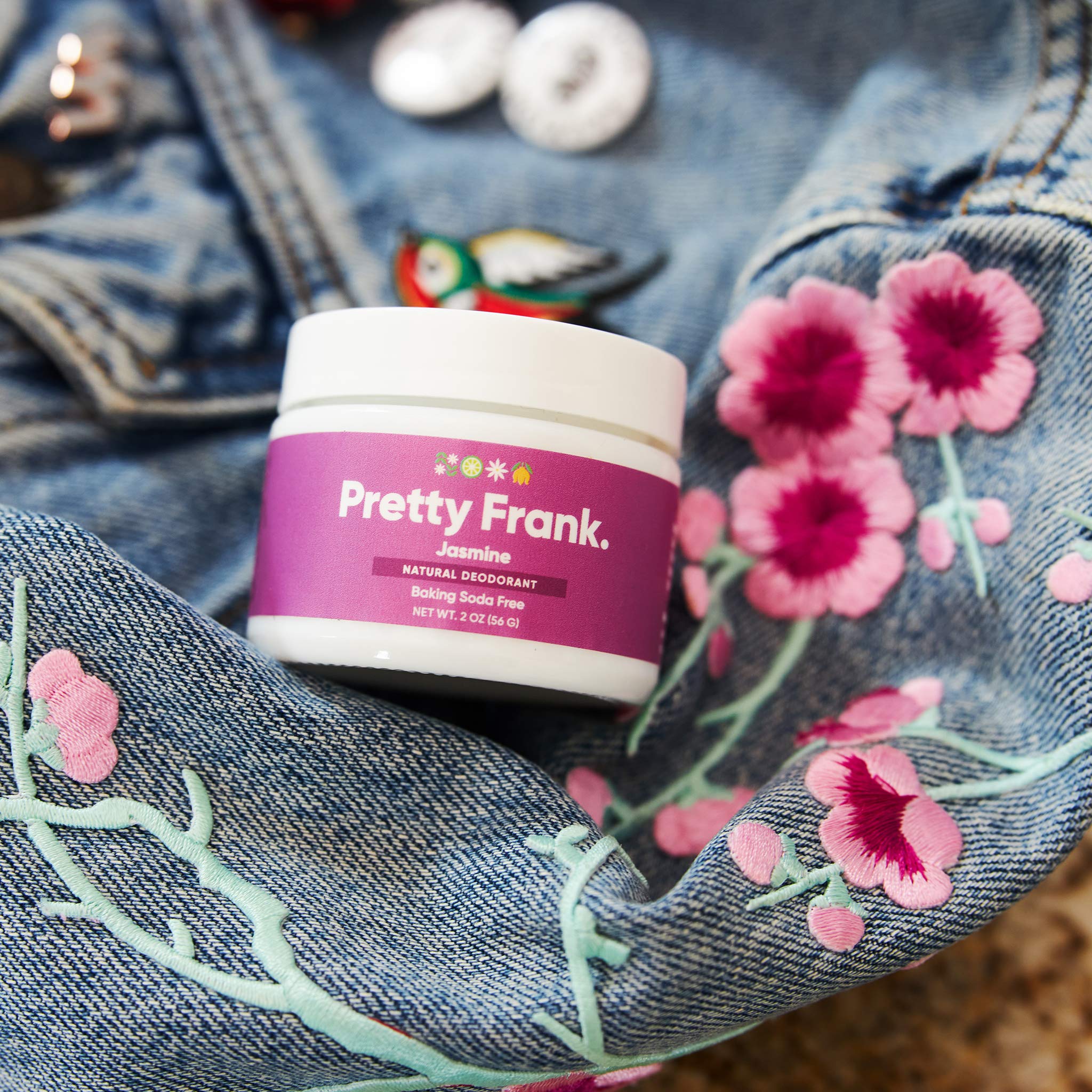 Natural Deodorant Jar - Baking Soda Free