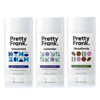 Pretty Frank extra strength baking soda deodorant 3-pack: Unscented, Lavender, and Woodlands