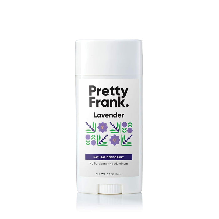Pretty Frank Natural Aluminum-Free Deodorant Stick, Baking Soda