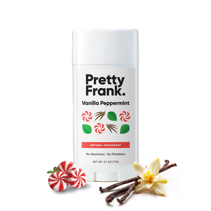 Pretty Frank Natural Aluminum-Free Deodorant Stick, Baking Soda