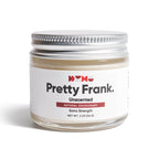 Extra Strength Unscented natural deodorant jar with baking soda – Pretty Frank