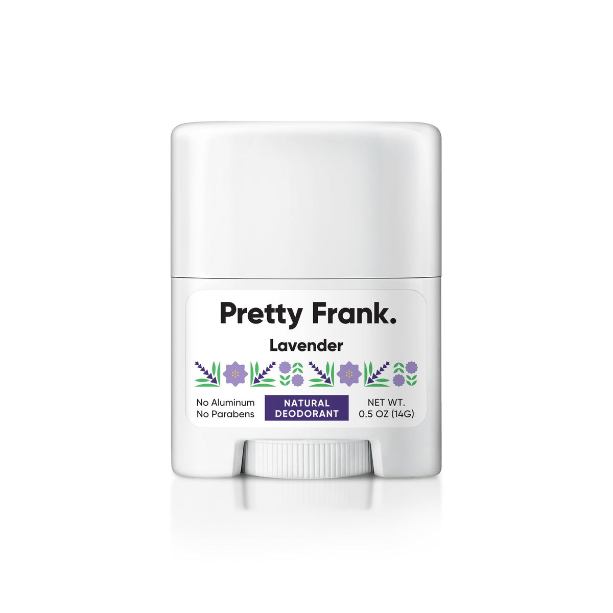 Lavender extra strength travel size natural deodorant stick with baking soda – Pretty Frank