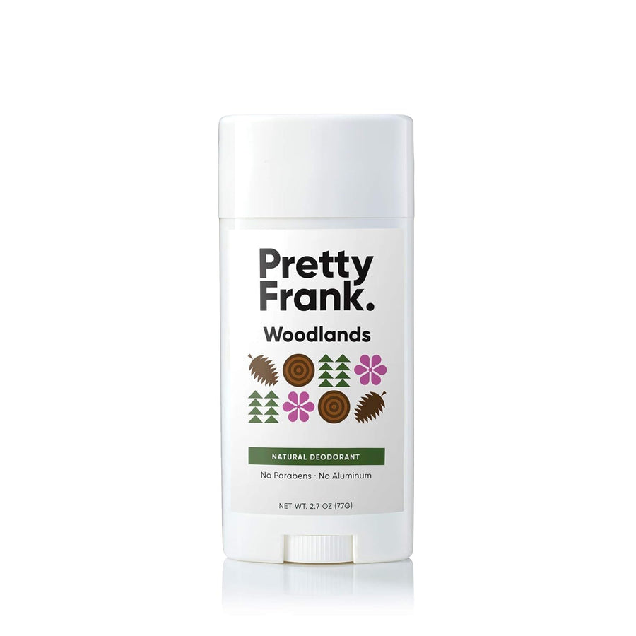 Pretty Frank Natural Aluminum-Free Deodorant Stick, Baking Soda